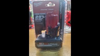 Milwaukee m12 50 HO battery test and review [upl. by Acinom130]