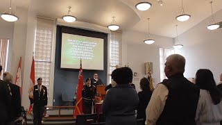 Royal Canadian Legion Branch 101 Remembrance Sunday Church Parade 2024 [upl. by Akiehsat564]