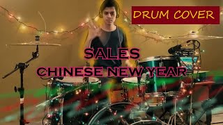 Chinese New Year  SALES Drum Cover improvisaciónimprovisation [upl. by Notsnhoj]