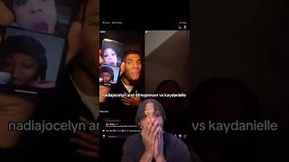 How Nadia Jocelyn Kayla and Eli live had me 😂 fy nadia jocelyne messy jayc live reaction [upl. by Lucienne]