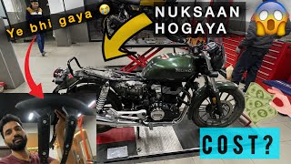 Honda CB350 H’ness 2024 Third Service Full Information Final Cost hondabikes bikes vlog travel [upl. by Atinrev]