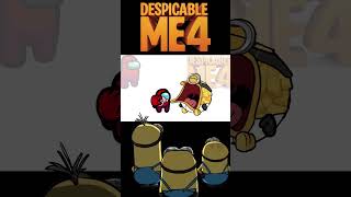 Mini Crewmate Kills DESPICABLE ME 4  BABY MINION animation [upl. by Eesac]