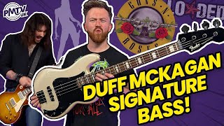 Guns N Roses Jams amp What Makes The Fender Duff McKagan Deluxe Precision Bass So Special [upl. by Airun]