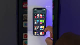 hide apps on iPhone iOS 18 ios iphoneapp iphonetips tipsiOS18 [upl. by Haimirej192]