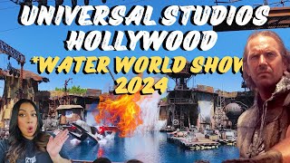 UNIVERSAL STUDIOS HOLLYWOOD WATER WORLD SHOW 2024 [upl. by Takeshi40]