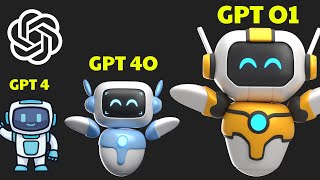 GPT 4 vs GPT 4o vs GPT o1  ChatGPT Can Think Like Humans [upl. by Ylevol]