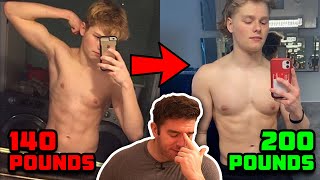 Reacting To quot6Month Turkesterone Transformation 60 lbsquot [upl. by Allehs99]