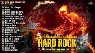 100 Greatest Hard Rock 80s 90s Playlist ⚡ Bon Jovi Linkin Park Metallica Guns N Roses Nirvana [upl. by Ardnaet]