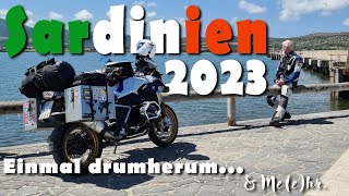 Motorradurlaub Sardinien Rundreise 2023 [upl. by Starks]