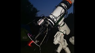 DSLR Astrophotography on Iris nebular stellarmate raspberry pi amp plate solve polar alignment [upl. by Heuser]