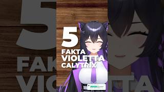 5 Fakta VTuber Violetta Calytrix VTuber Indonesia AKA Virtual [upl. by Fortunna]