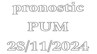 ✅ pronostic PMU  jeudi 28 novembre 2024  🔥🔥 [upl. by Magner74]