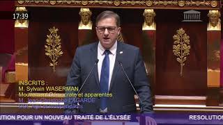 Intervention Traité de lElysée [upl. by Apollo]