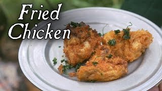 Fried Chicken In The 18th Century 300 Year Old Recipe [upl. by Mehelhteb]