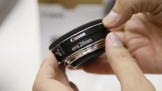 Canon EFS 24mm f28 STM Pancake lens review with samples [upl. by Ellednahs]