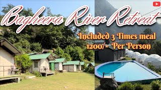 Bagheera river retreat camps  Rishikesh Camping  Full Detailed Review  Mysterious MOTO [upl. by Stahl]