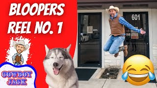 Cowboy Jack Bloopers Funny Outtakes from Filming [upl. by Nnaaras]