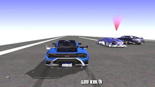 1600 HP TT Lambo Vs 1600 HP Nissan GTR Vs Bugatti Chiron SS 300 Vs Koenigsegg Jesko DRAG RACE [upl. by Dannie]