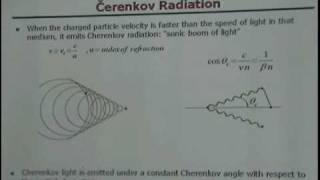 Particle Physics Cherenkov Radiation [upl. by Kalle]