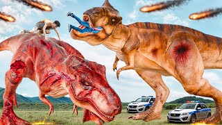 The Best Movies Dinosaur Rexy 2023 Full T Rex Chase Jurassic Park 3 Dinosaur Rexy Films [upl. by Buschi]