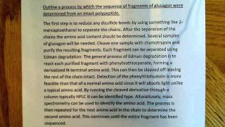 Protein sequencing [upl. by Enihpesoj]