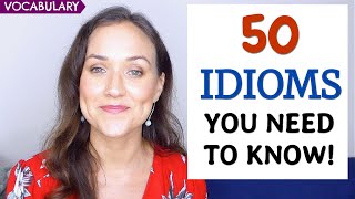 Learn 50 Idioms Native Speakers Actually Use  Advanced English [upl. by Shelia293]