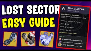 Thrilladrone Legend Lost Sector Easy Guide  Destiny 2 Legend Lost Sector Today [upl. by Agueda]