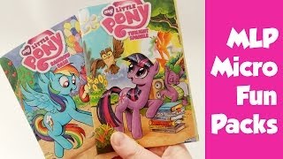 My Little Pony Micro Fun Packs  Includes Comic Sticker Tattoo and Poster [upl. by Netaf]