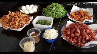 RECEITA FEIJÃO TROPEIRO SIMPLES E FÁCIL 🍴🍲 [upl. by Bobker]