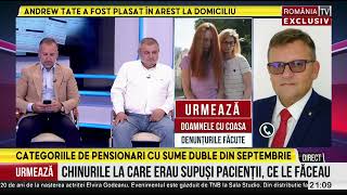 60 DE MINUTE cu Dragoș Bistriceanu 22082023 Dezbatere naţională despre majorarea pensiilor [upl. by Divad]