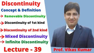 39 Discontinuity  Concept  Definition  Type of discontinuity Examples [upl. by Mlehliw]