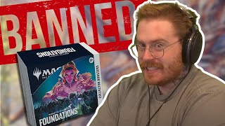 SHE GOT BANNED FOR THESE PULLS  MTG Foundations Break  Magic Mail [upl. by Astred]