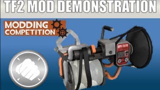 TF2 Mod Weapon Demonstration The Bass Booster With custom sounds [upl. by Espy]