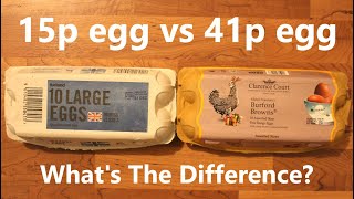 Fried Egg Challenge Cheap vs Expensive  Iceland vs Clarence Court Burford Browns  Egg Off [upl. by Noffihc]