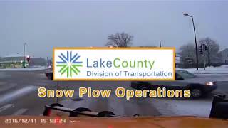 LCDOT Snow Plow Operations [upl. by Bondon]