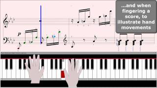 MidiIllustrator Music Notation Software  Performing Hands [upl. by Annyl]