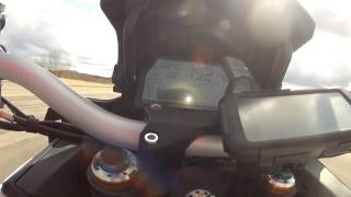 Multistrada 1200  MTS 1200 topspeed run [upl. by Sakovich]