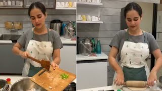 Sunanda Sharma Cooking  Sunanda Sharma  Sunanda Sharma Live  Cooking [upl. by Odlanra]