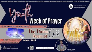 Youth Week of Prayer  Day 1  The Purpose of the Sanctuary  Advent Cry Media  SDA Church Guntur [upl. by Hazeefah]