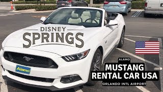 Mustang Rental car  Alamo  Orlando Intl Airport [upl. by Marek746]