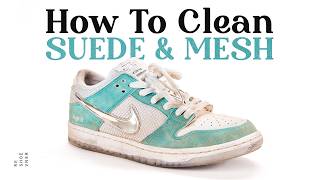 The BEST Way to Clean Suede Shoes [upl. by Anerbes968]