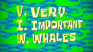 SpongeBobs New Life S3 E15  VIW Very Important Whales [upl. by Delgado]