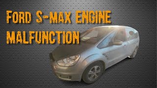 Ford Smax mittaristossa palaa engine malfunction [upl. by Adle]