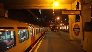 London Underground Arnos Grove bound 1973 Stock Piccadilly Line Train leaving Uxbridge [upl. by Adlecirg450]