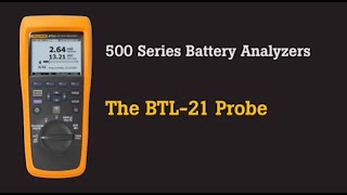 Fluke battery analyzers BT520 and BT521  intelligent test probe set [upl. by Enairda]