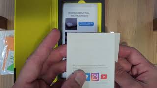 Jetech tempered glass screen protector unboxing  For Apple iphone 16 pro max [upl. by Houghton]