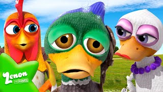 Five Little Eggs  Counting Songs for Kids  Zenon the Farmer 🧑‍🌾 Nursery Rhymes amp Kids Songs 🌈 [upl. by Ntsuj]