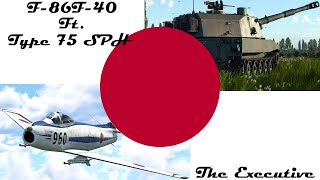 Japans F86F40 in Ground RB  War Thunder [upl. by Chase]