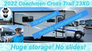 Awesome tiny motor home with huge storage 2022 Coachmen Cross Trail 23XG [upl. by Theda]