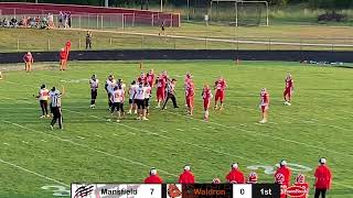 2024 Sr Football vs Mansfield 2 [upl. by Kayley]